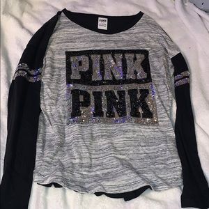 All sequins attached! Worn twice,  PINK sequin top